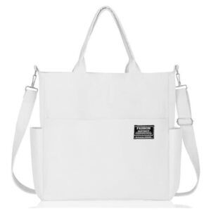 Elegant Women'S Canvas Bag Satchel Fashion Crossbody Bag Roomy Capacity Travel